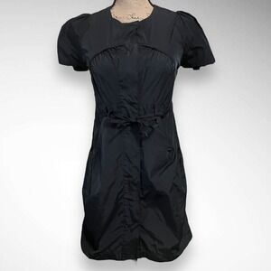 SITA MURT Black Short Sleeve‎ Lightweight Mini Dress Size 38/6 | EUC